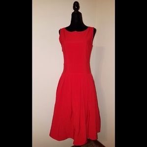 Red Midi Dress